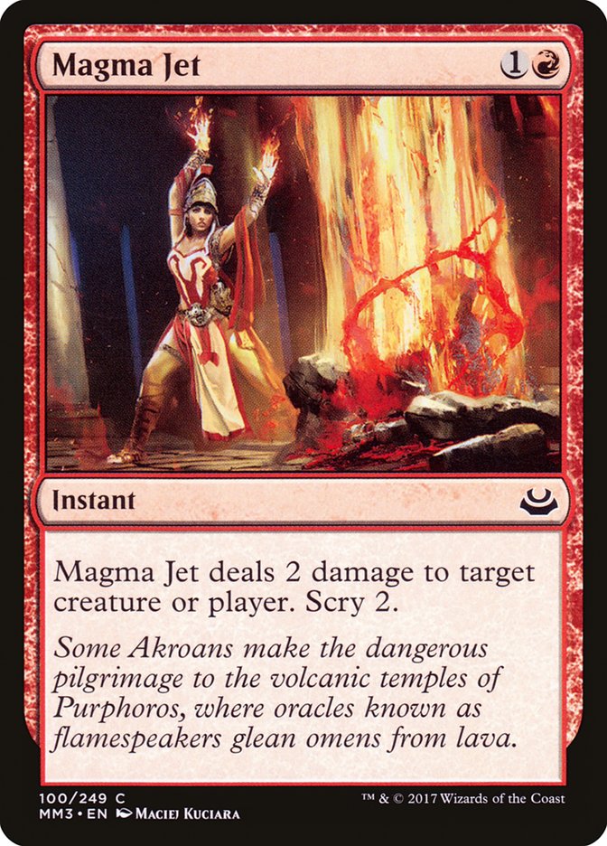 Magma Jet [Modern Masters 2017] | Anubis Games and Hobby