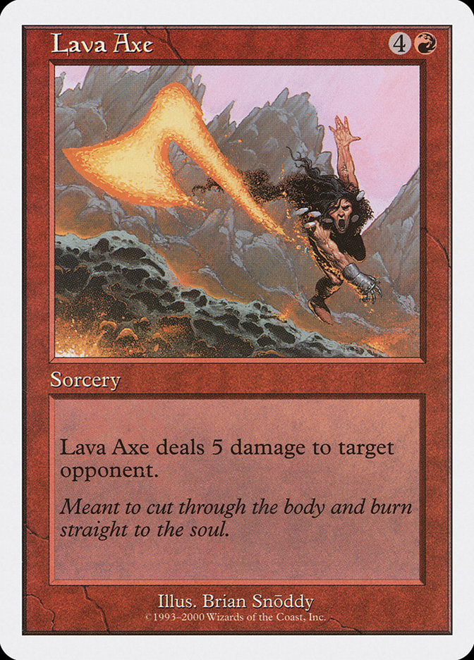 Lava Axe [Starter 2000] | Anubis Games and Hobby