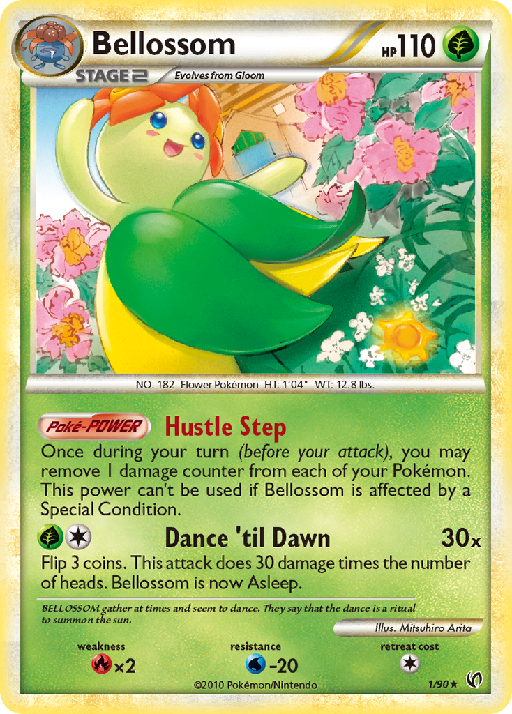 Bellossom (1/90) [HeartGold & SoulSilver: Undaunted] | Anubis Games and Hobby