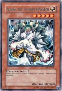 Zaborg the Thunder Monarch (Green) [Duelist League Promo] [DL09-EN009] | Anubis Games and Hobby