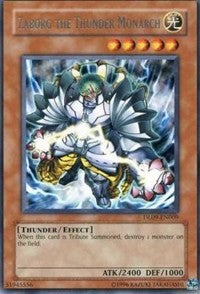 Zaborg the Thunder Monarch (Silver) [Duelist League Promo] [DL09-EN009] | Anubis Games and Hobby