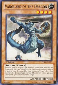 Vanguard of the Dragon [Starter Deck: Kaiba Reloaded] [YSKR-EN025] | Anubis Games and Hobby