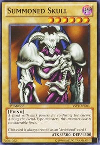 Summoned Skull [Starter Deck: Yugi Reloaded] [YSYR-EN004] | Anubis Games and Hobby