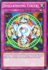 Spellbinding Circle [Starter Deck: Yugi Reloaded] [YSYR-EN041] | Anubis Games and Hobby