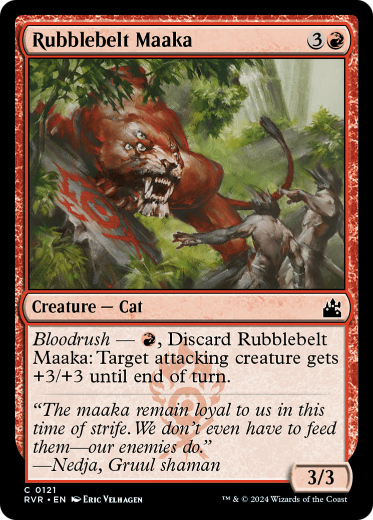Rubblebelt Maaka [Ravnica Remastered] | Anubis Games and Hobby