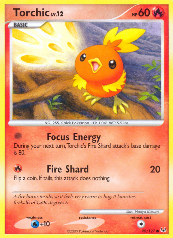 Torchic (99/127) [Platinum: Base Set] | Anubis Games and Hobby