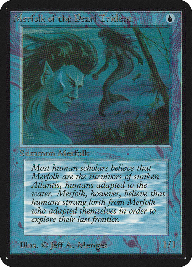 Merfolk of the Pearl Trident [Alpha Edition] | Anubis Games and Hobby