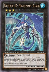 Number 47: Nightmare Shark [Yu-Gi-Oh! ZEXAL Manga Promotional Cards] [YZ04-EN001] | Anubis Games and Hobby