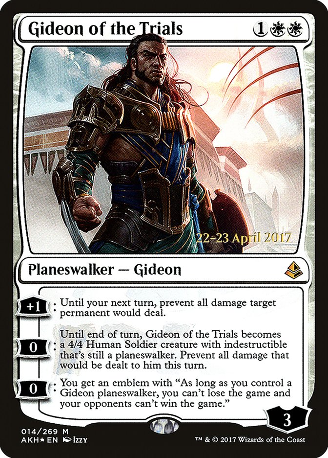 Gideon of the Trials [Amonkhet Prerelease Promos] | Anubis Games and Hobby