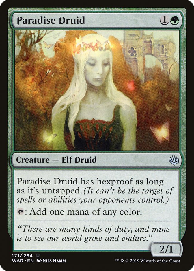 Paradise Druid [War of the Spark] | Anubis Games and Hobby