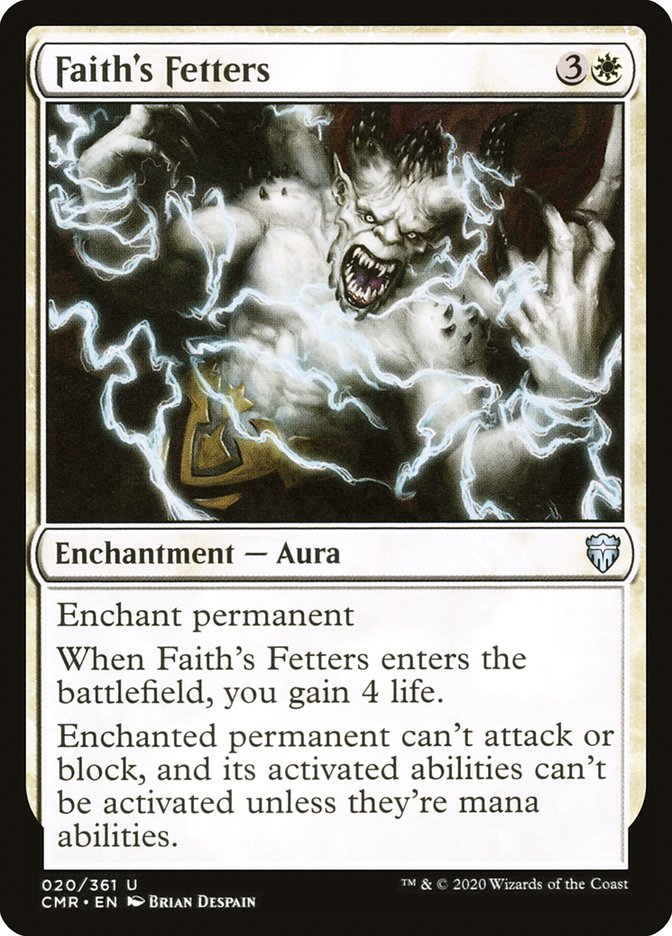 Faith's Fetters [Commander Legends] | Anubis Games and Hobby