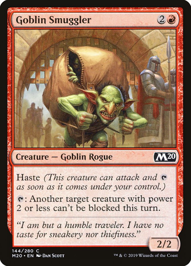 Goblin Smuggler [Core Set 2020] | Anubis Games and Hobby