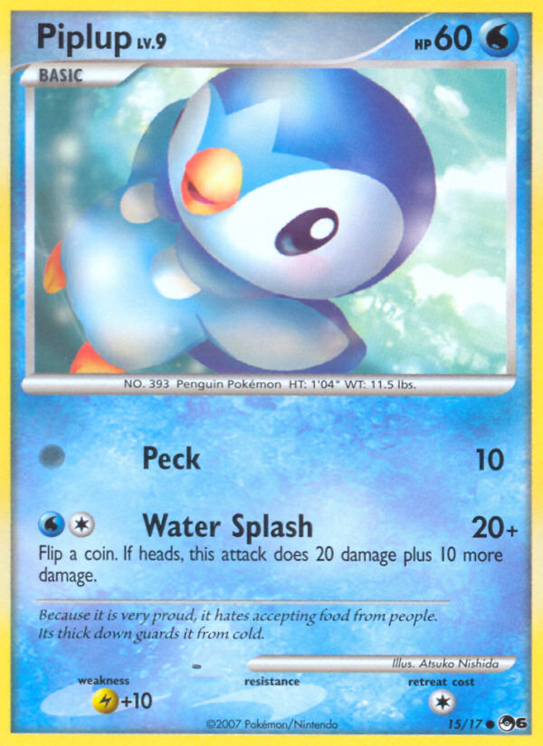 Piplup (15/17) [POP Series 6] | Anubis Games and Hobby