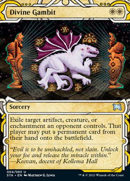 Divine Gambit [Strixhaven: School of Mages Mystical Archive] | Anubis Games and Hobby
