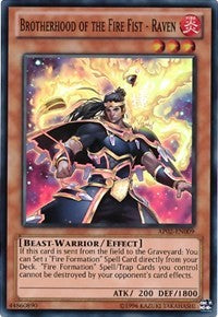 Brotherhood of the Fire Fist - Raven [Astral Pack 2] [AP02-EN009] | Anubis Games and Hobby