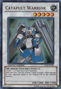 Catapult Warrior [Yu-Gi-Oh! 5D's Manga Promotional Cards] [YF02-EN001] | Anubis Games and Hobby
