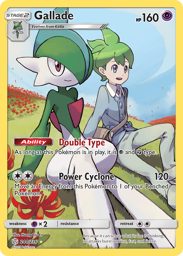 Gallade (244/236) [Sun & Moon: Cosmic Eclipse] | Anubis Games and Hobby