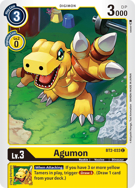 Agumon [BT2-033] [Release Special Booster Ver.1.5] | Anubis Games and Hobby