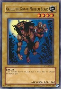 Gazelle the King of Mythical Beasts [Retro Pack 1] [RP01-EN043] | Anubis Games and Hobby