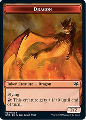 Dragon // Elf Warrior Double-Sided Token [Game Night: Free-for-All Tokens] | Anubis Games and Hobby