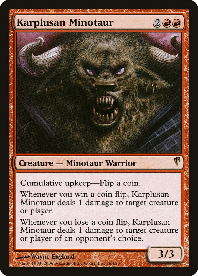 Karplusan Minotaur [Coldsnap] | Anubis Games and Hobby