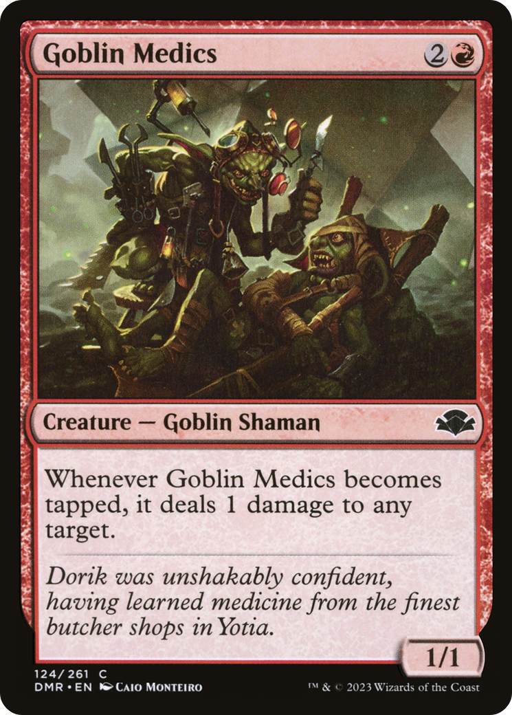Goblin Medics [Dominaria Remastered] | Anubis Games and Hobby