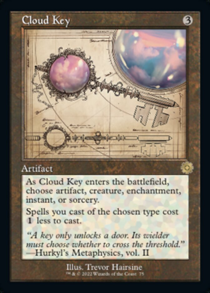 Cloud Key (Retro Schematic) [The Brothers' War Retro Artifacts] | Anubis Games and Hobby