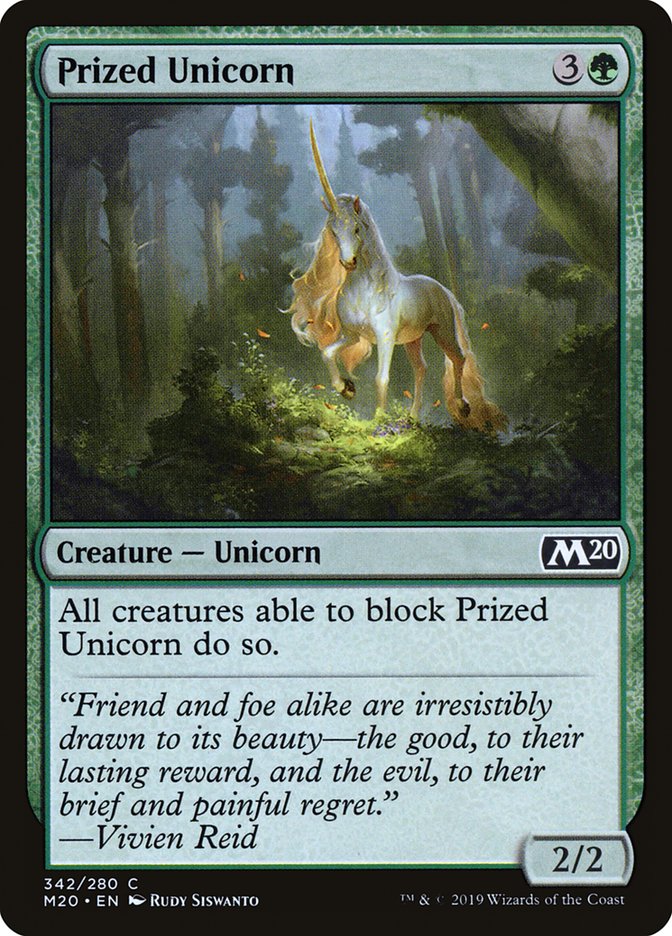 Prized Unicorn [Core Set 2020] | Anubis Games and Hobby