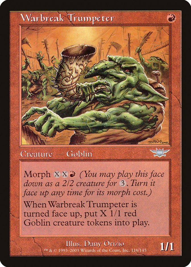 Warbreak Trumpeter [Legions] | Anubis Games and Hobby