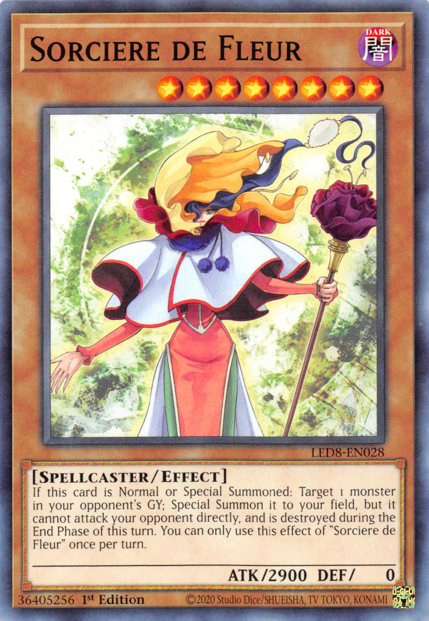 Sorciere de Fleur [LED8-EN028] Common | Anubis Games and Hobby