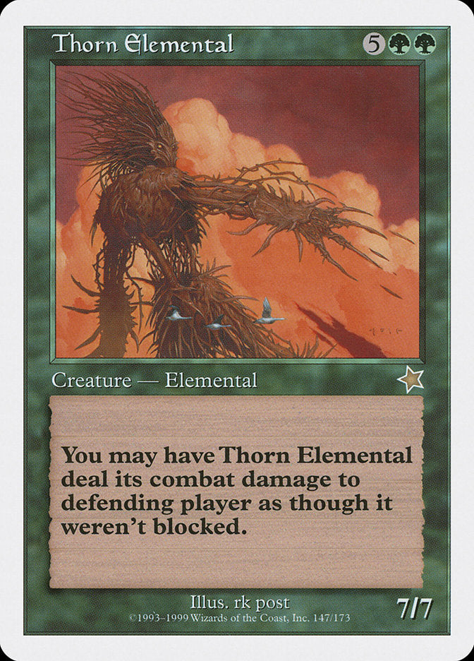 Thorn Elemental [Starter 1999] | Anubis Games and Hobby