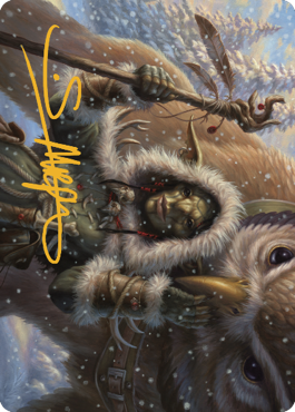 Owlbear Shepherd Art Card (Gold-Stamped Signature) [Commander Legends: Battle for Baldur's Gate Art Series] | Anubis Games and Hobby