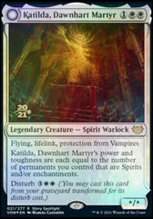 Katilda, Dawnhart Martyr // Katilda's Rising Dawn [Innistrad: Crimson Vow Prerelease Promos] | Anubis Games and Hobby