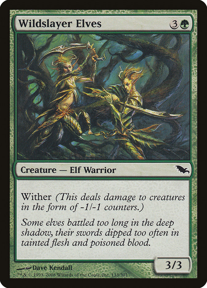 Wildslayer Elves [Shadowmoor] | Anubis Games and Hobby