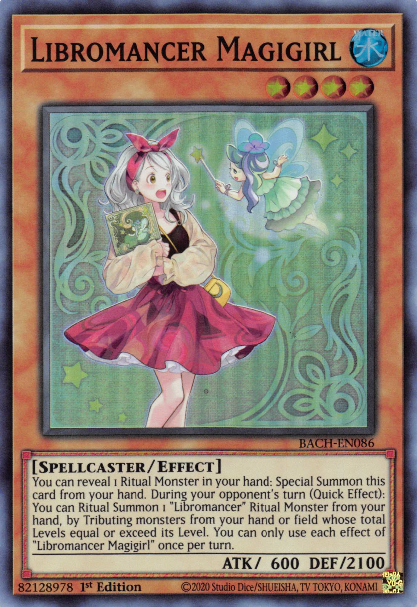 Libromancer Magigirl [BACH-EN086] Super Rare | Anubis Games and Hobby