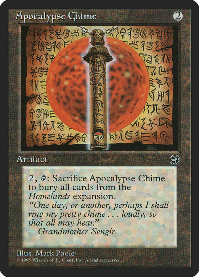 Apocalypse Chime [Homelands] | Anubis Games and Hobby