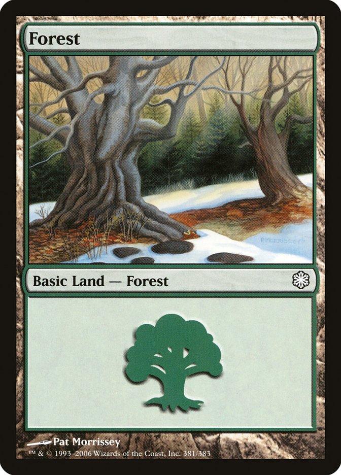 Forest (381) [Coldsnap Theme Decks] | Anubis Games and Hobby