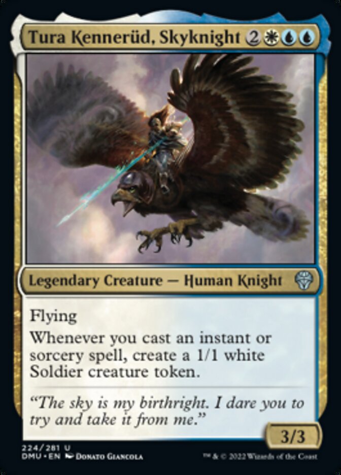 Tura Kennerud, Skyknight [Dominaria United] | Anubis Games and Hobby