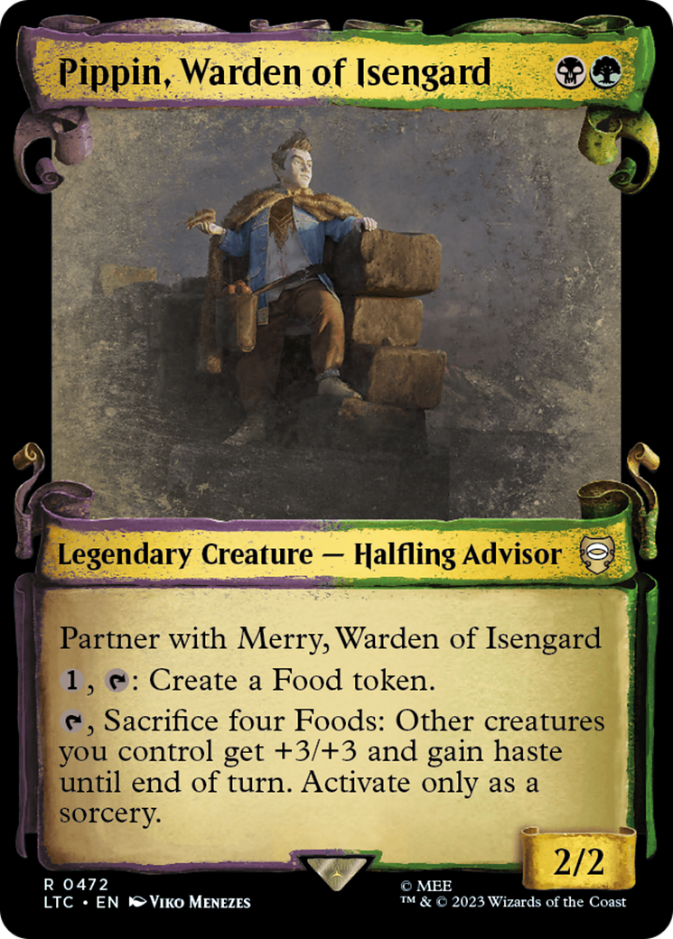 Pippin, Warden of Isengard [The Lord of the Rings: Tales of Middle-Earth Commander Showcase Scrolls] | Anubis Games and Hobby