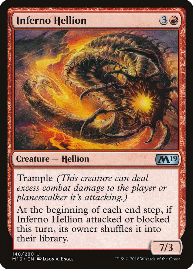 Inferno Hellion [Core Set 2019] | Anubis Games and Hobby