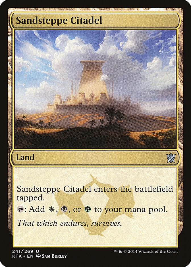 Sandsteppe Citadel [Khans of Tarkir] | Anubis Games and Hobby