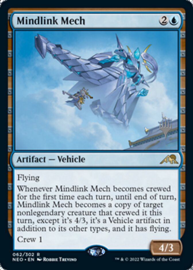 Mindlink Mech (Promo Pack) [Kamigawa: Neon Dynasty Promos] | Anubis Games and Hobby