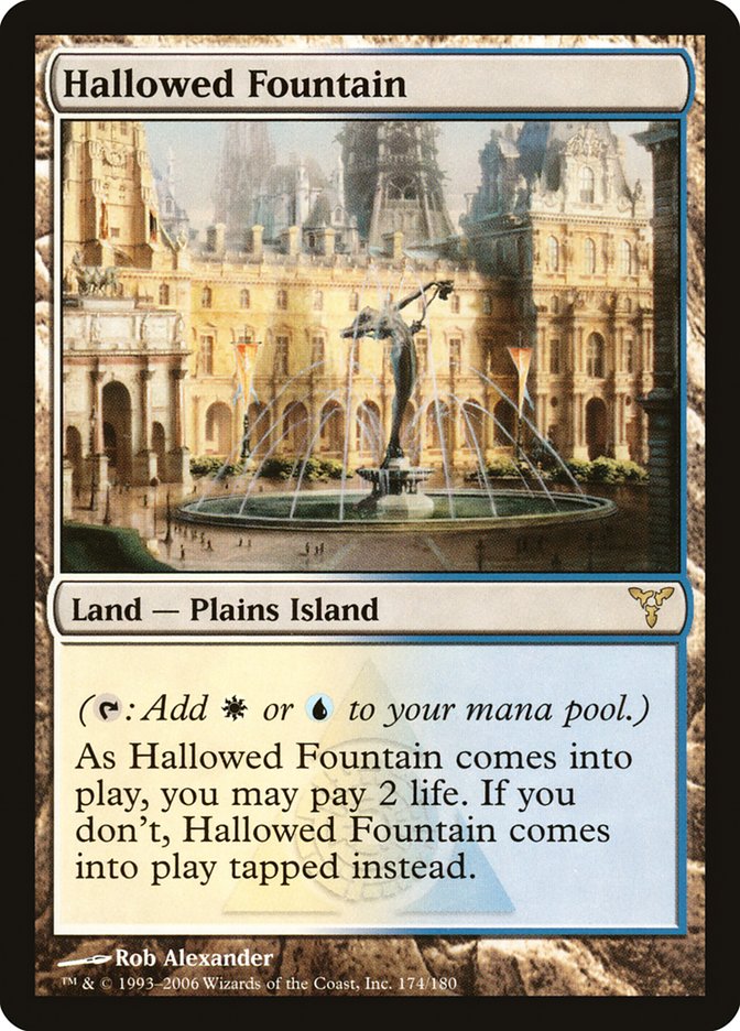 Hallowed Fountain [Dissension] | Anubis Games and Hobby
