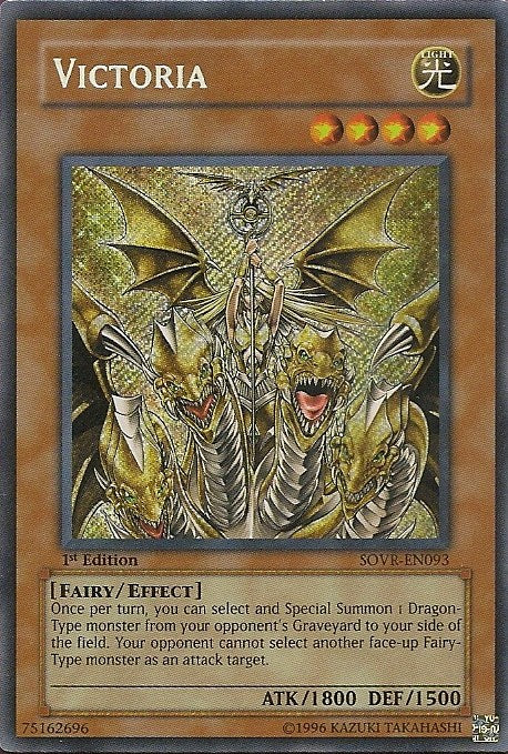 Victoria [SOVR-EN093] Secret Rare | Anubis Games and Hobby