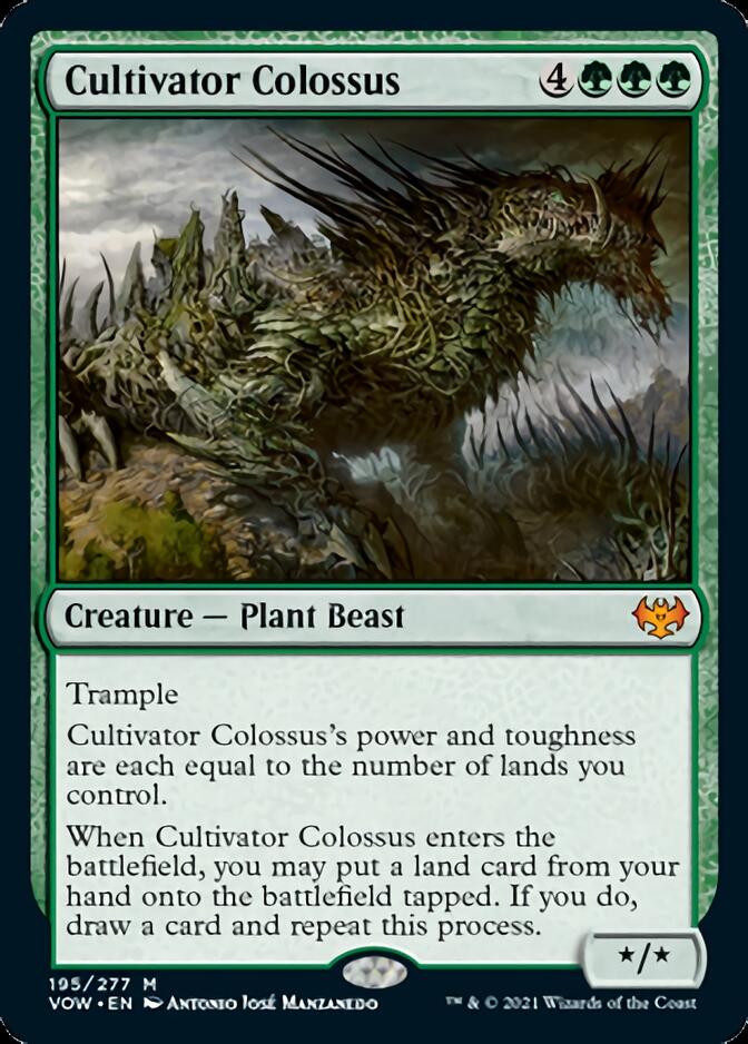 Cultivator Colossus [Innistrad: Crimson Vow] | Anubis Games and Hobby