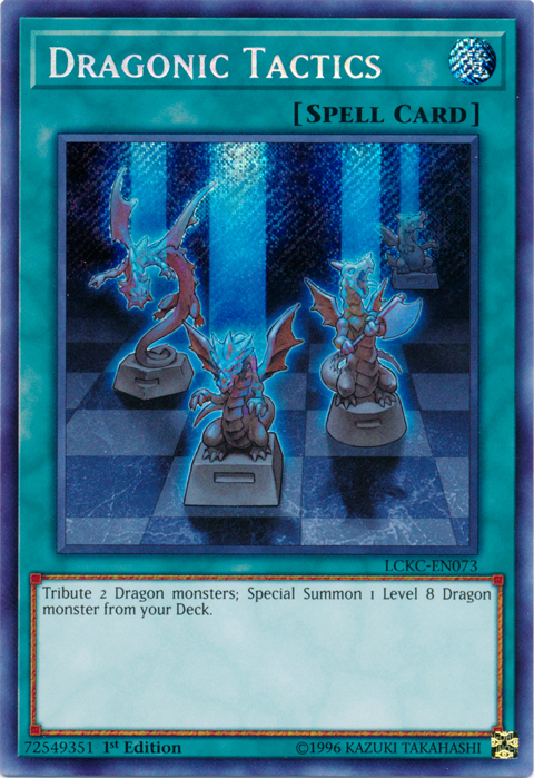 Dragonic Tactics [LCKC-EN073] Secret Rare | Anubis Games and Hobby