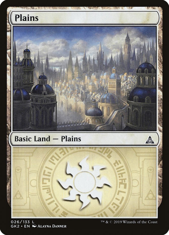 Plains (26) [Ravnica Allegiance Guild Kit] | Anubis Games and Hobby