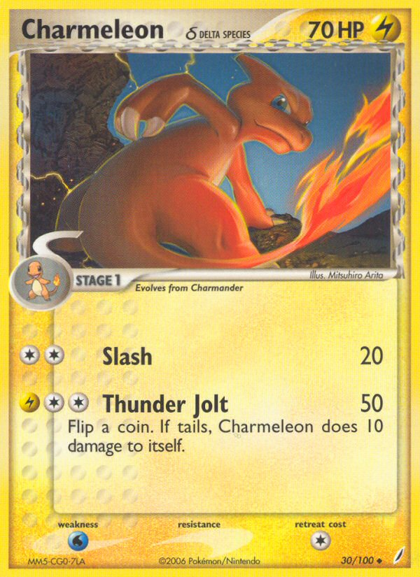 Charmeleon (30/100) (Delta Species) [EX: Crystal Guardians] | Anubis Games and Hobby