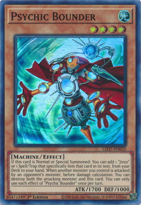 Psychic Bounder [LED7-EN032] Super Rare | Anubis Games and Hobby