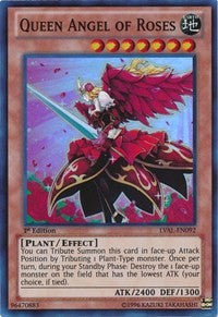 Queen Angel of Roses [Legacy of the Valiant] [LVAL-EN092] | Anubis Games and Hobby